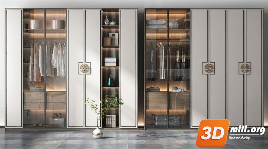 Wardrobe Skp Files 